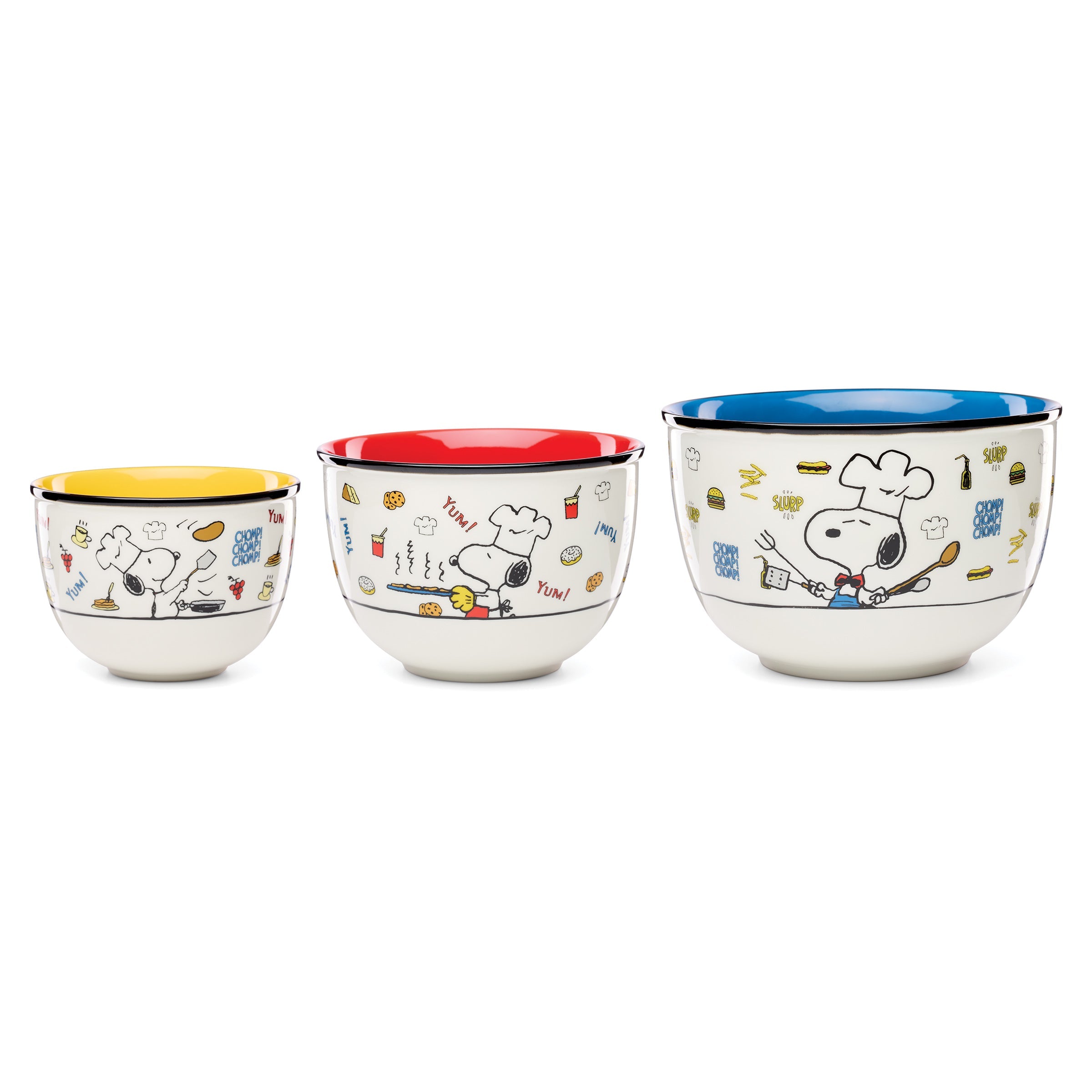 Cartoon Chef Dog Bowl Set, 3-Piece - Image 4