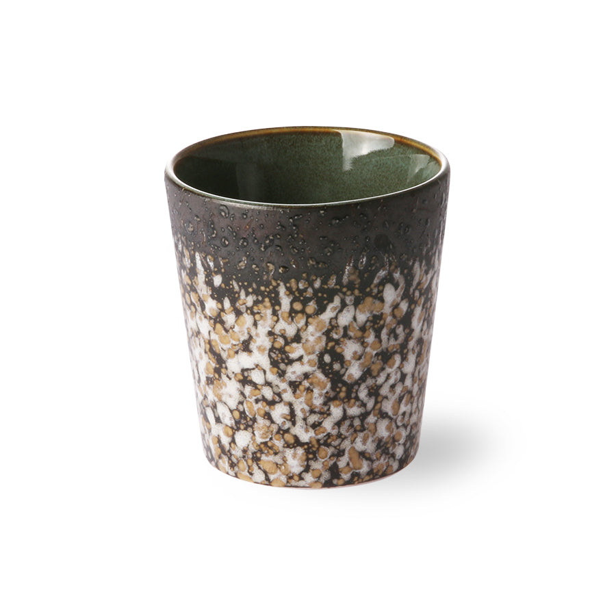 Dark Glaze Coffee Cup - Image 2