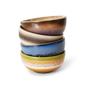 Mini Stoneware Bowls - Set of 4